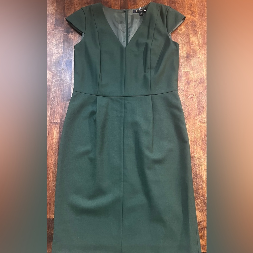 Classic Green Brooks Brothers Dress NWT SZ 8